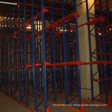 warehouse steel rack drive in pallet racking system